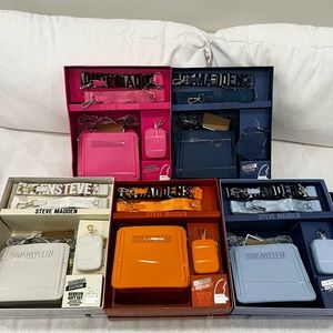 Steve Madden *BUNDLE OF 5* Bevelyn Crossbody Limited Edition CHRISTMAS GIFTS